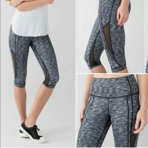 lululemon athletica Pants - 25. Lululemon Drop It Like It's Hot Crop Dramatic Static